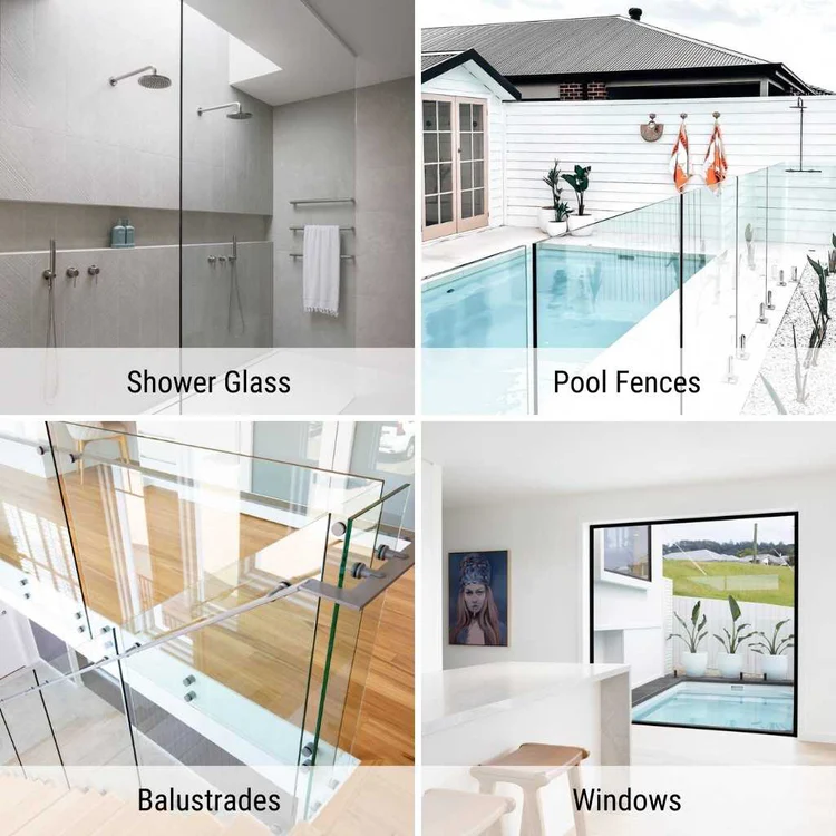EnduroShield protects shower glass, pool fences, balustrades, and windows